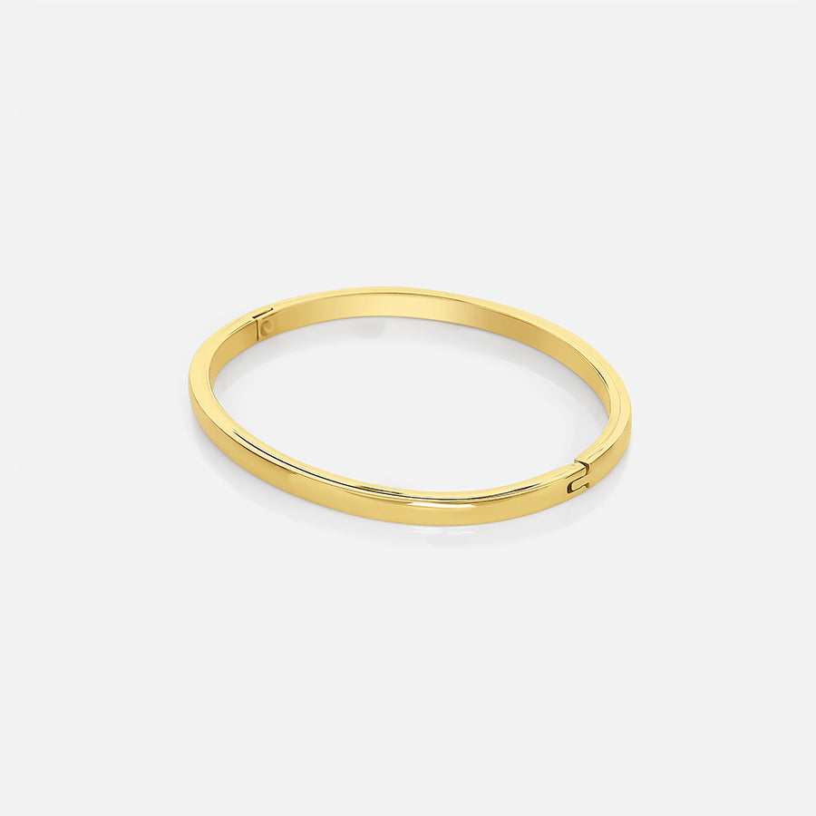 Small Stacking Bangle - Gold