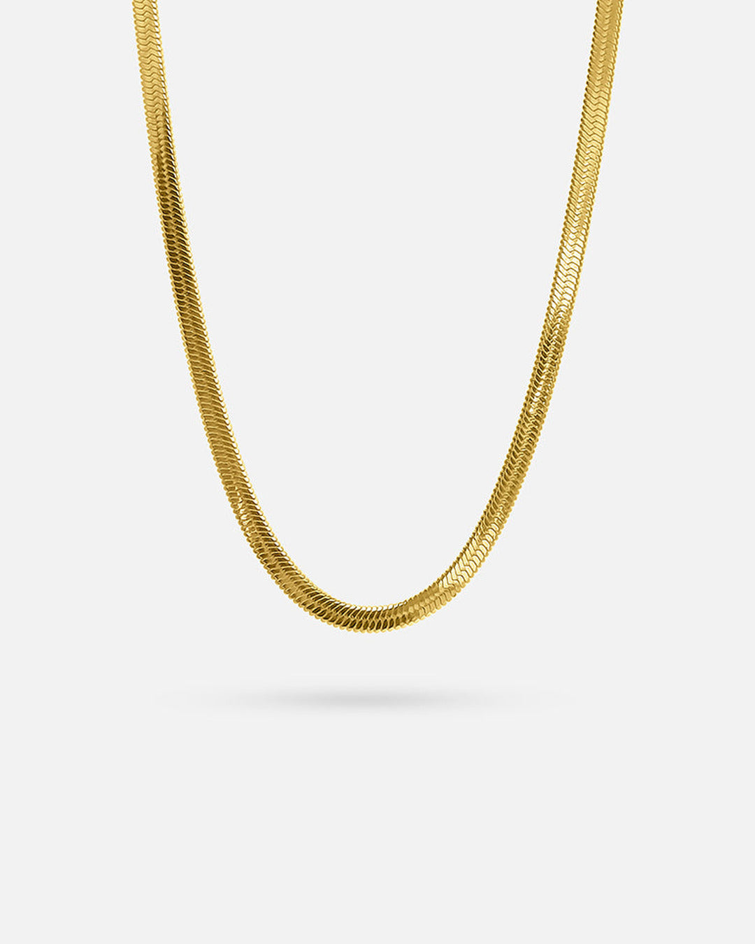 Gold Textured Necklace