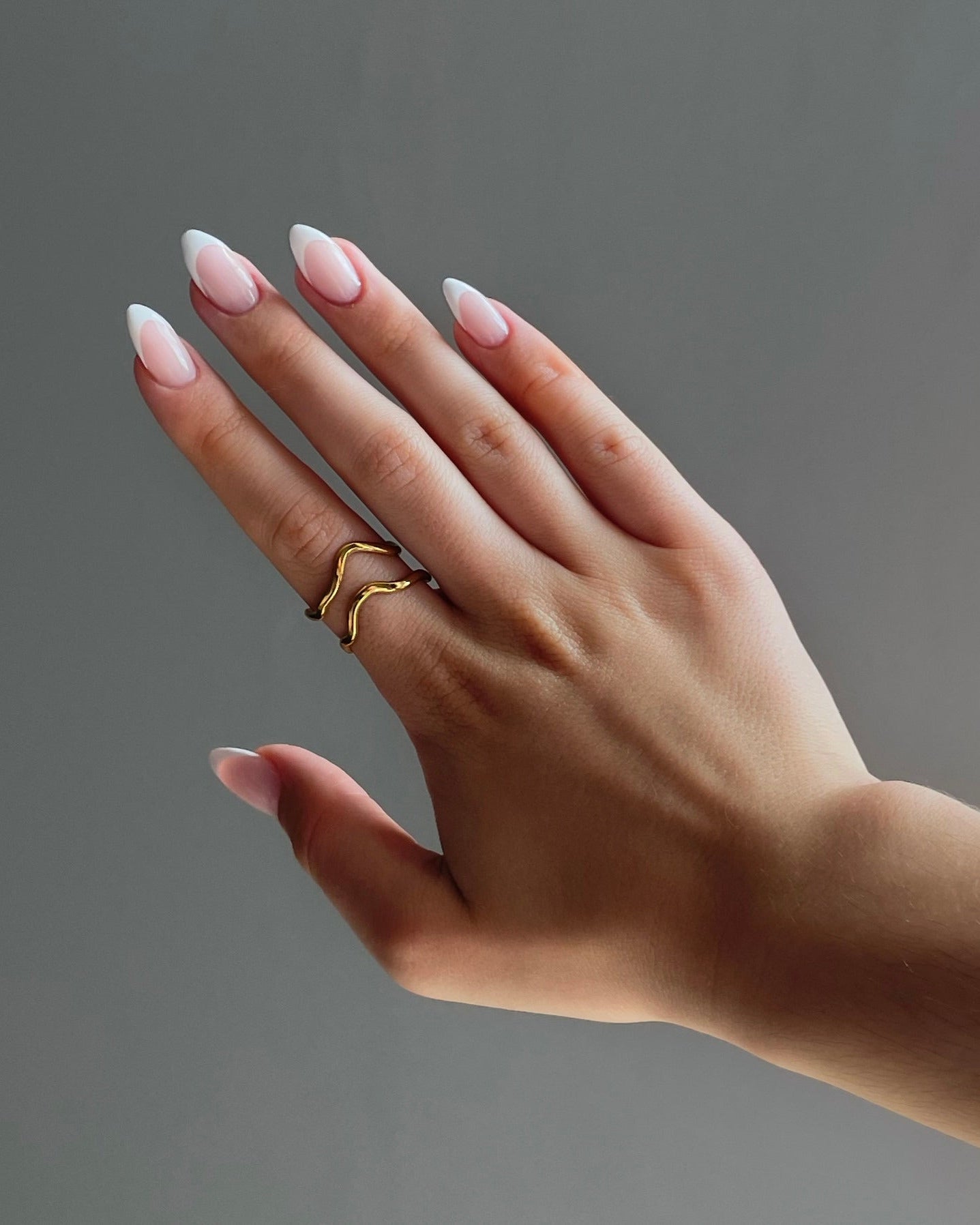 Adjustable Double Layer Ring