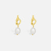 PEARL KNOT EARRING