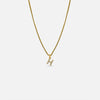 TWISTED INITIAL NECKLACE