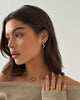 TEAR DROP EARRING GOLD