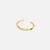 WAVE CUFF BANGLE GOLD