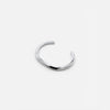 WAVE CUFF BANGLE SILVER