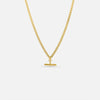 T-BAR NECKLACE GOLD