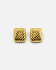 CUSHION EARRINGS GOLD