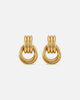 Mini Knot Earrings Gold