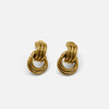 Mini Knot Earrings Gold