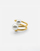 Spiral Pearl Ring
