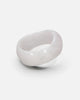 White Sculpt Bangle