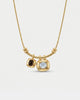 Double Gemstone Necklace