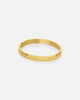 Large Stacking Bangle - Gold