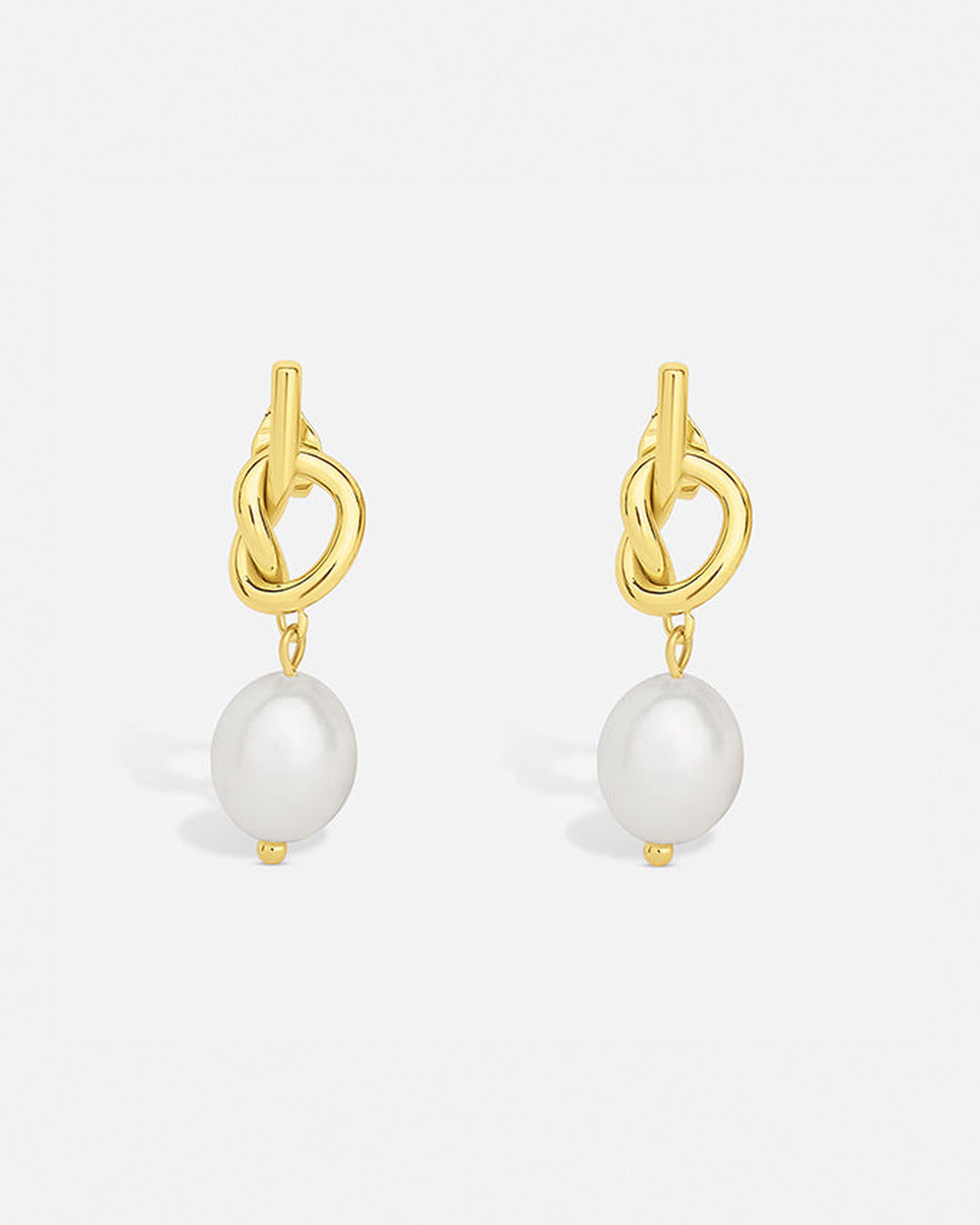 Pearl Knot Earring