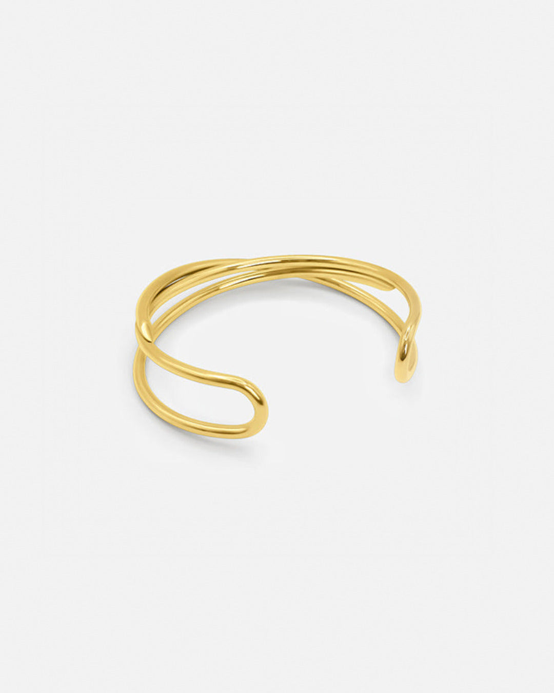 Gold Cuff Bangle