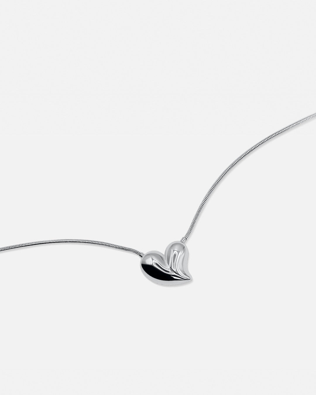 Sweetheart Necklace - Silver