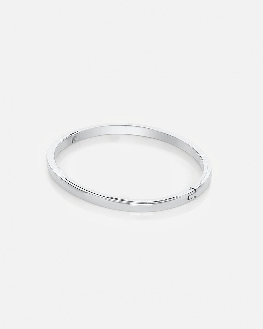 Small Stacking Bangle - Silver