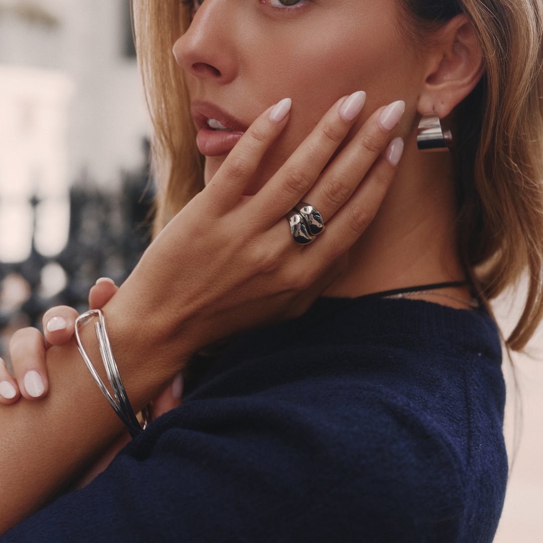 Silver Cuff Bangle (Bundle)