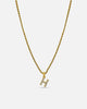 Twisted Initial Necklace