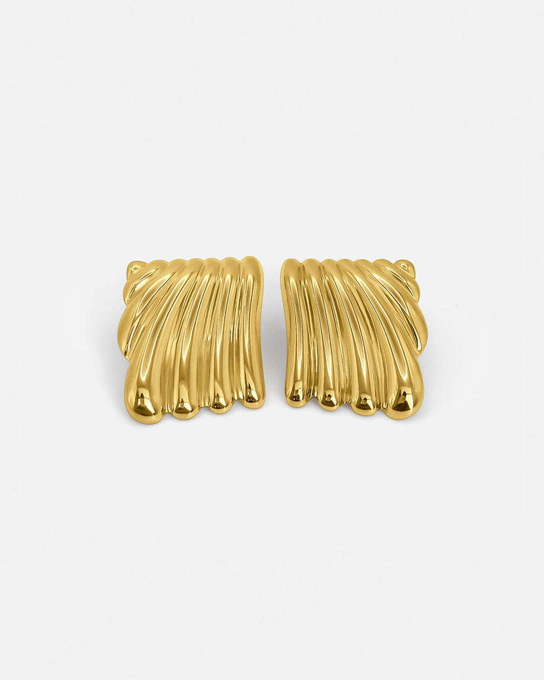 Ripple Earring Gold