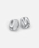 Rectangular Studs Silver