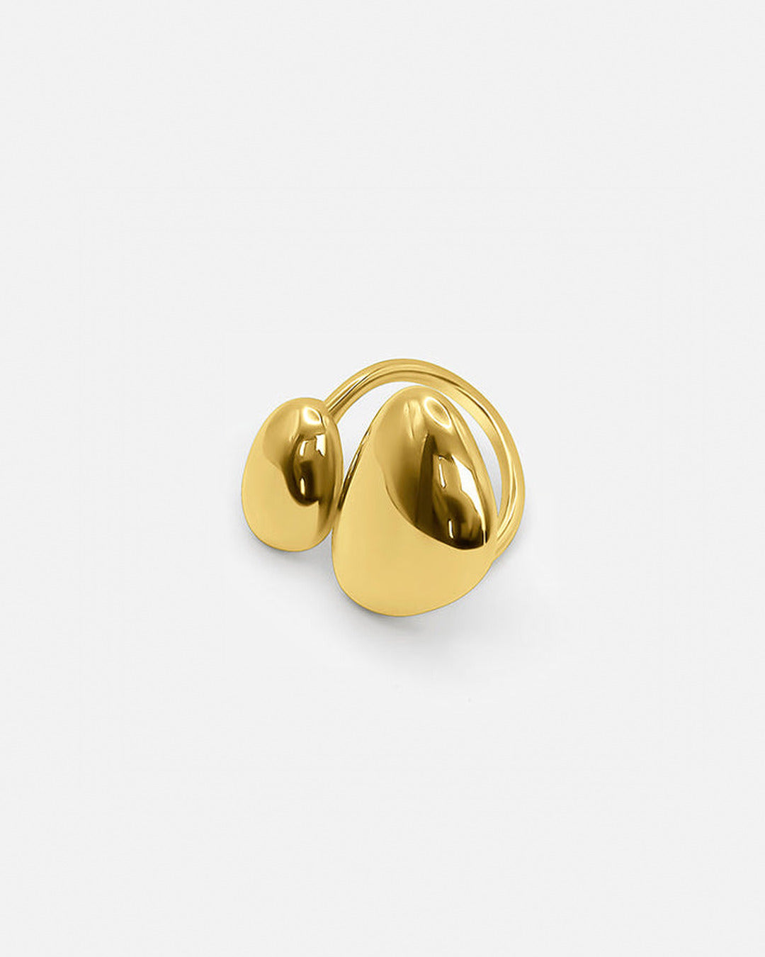 Open Irregular Oval Ring