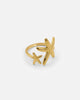 Adjustable Starfish Opening Ring