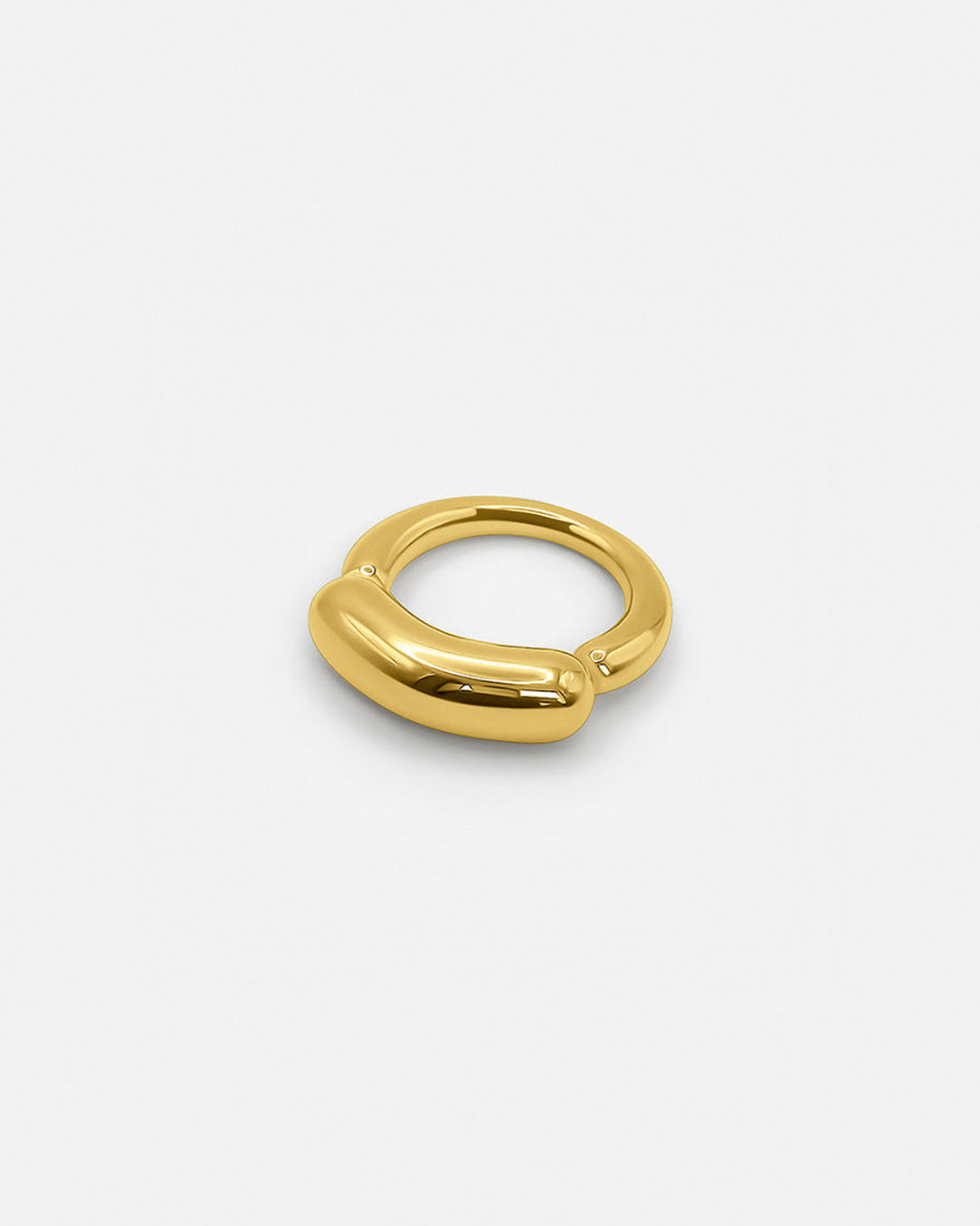 Tube Ring Gold