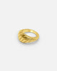 Ripple Ring Gold