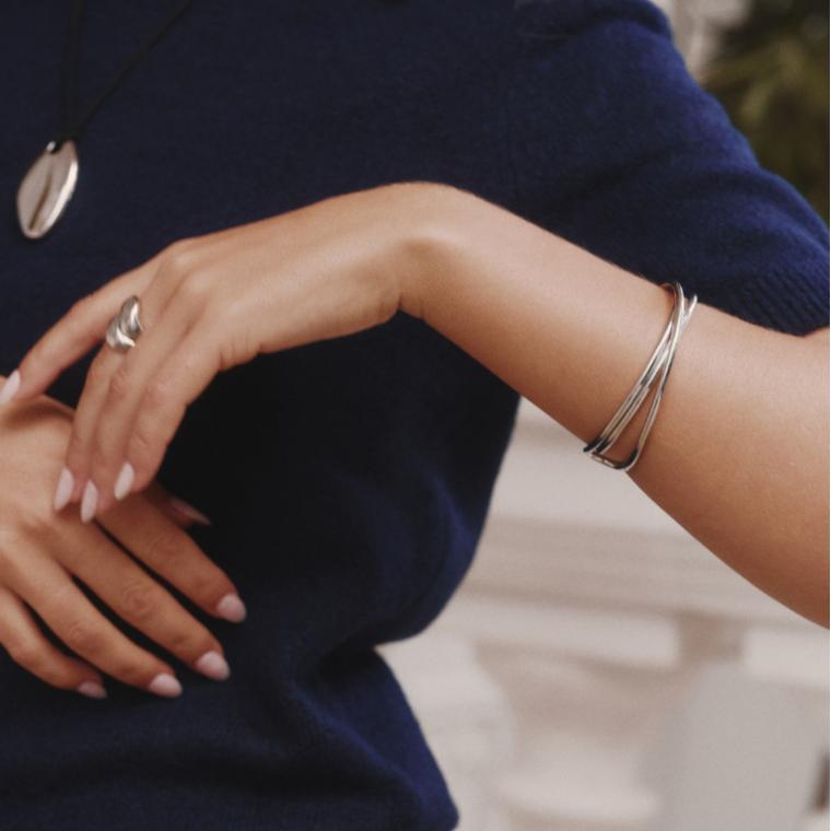 Silver Cuff Bangle (Bundle)