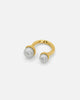 Double Pearl Ring
