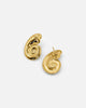 Gold Seashell Earrings