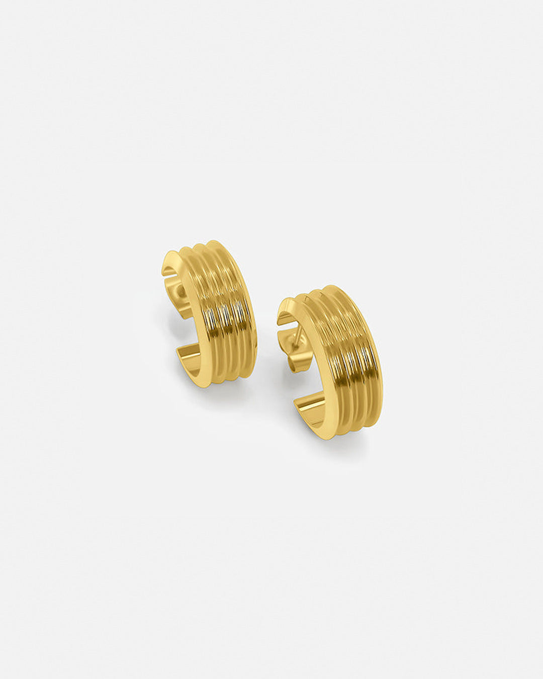 Mini Ribbed Hoop