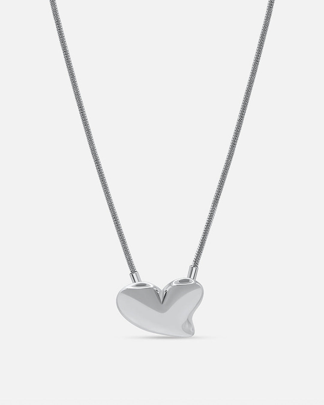 Sweetheart Necklace - Silver