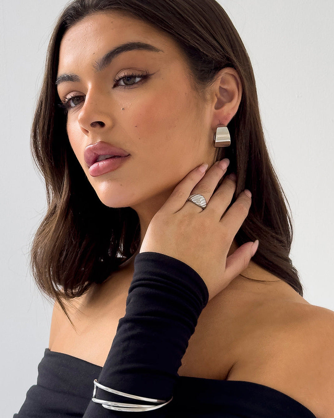 Ripple Ring Silver