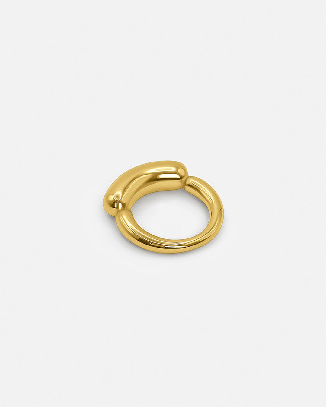 Tube Ring Gold