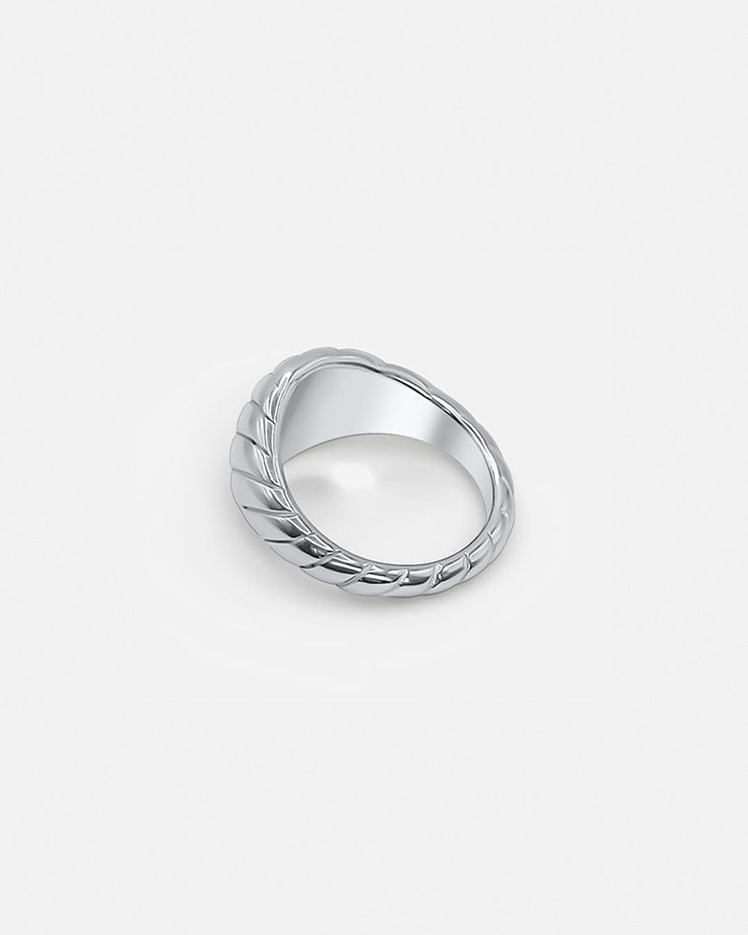 Ripple Ring Silver