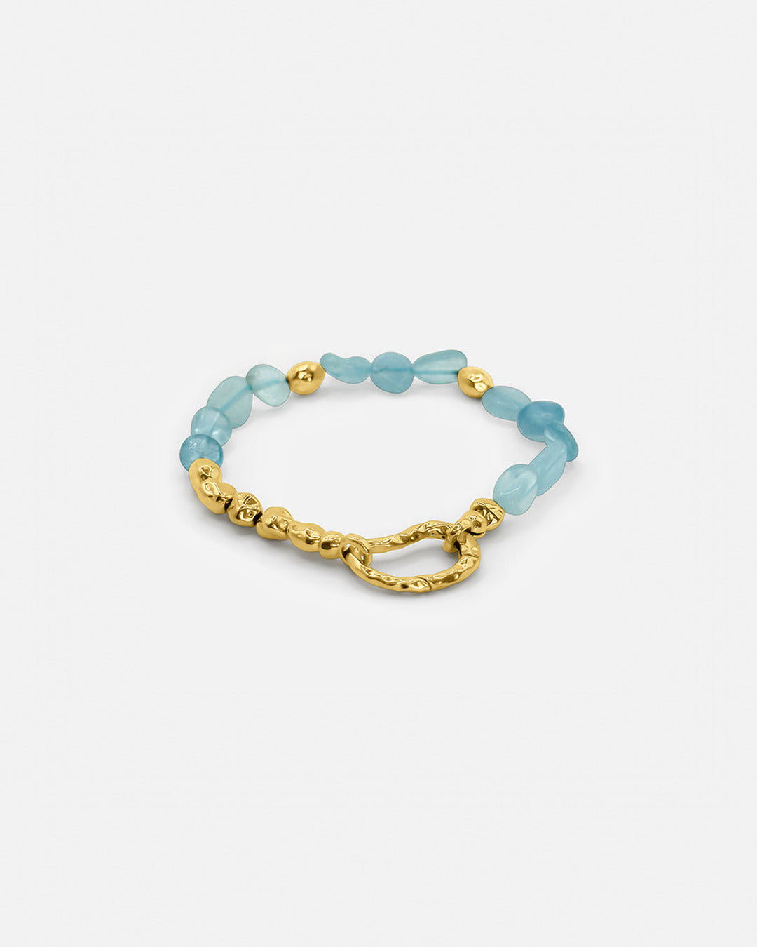 Blue Ocean Gold Bracelet