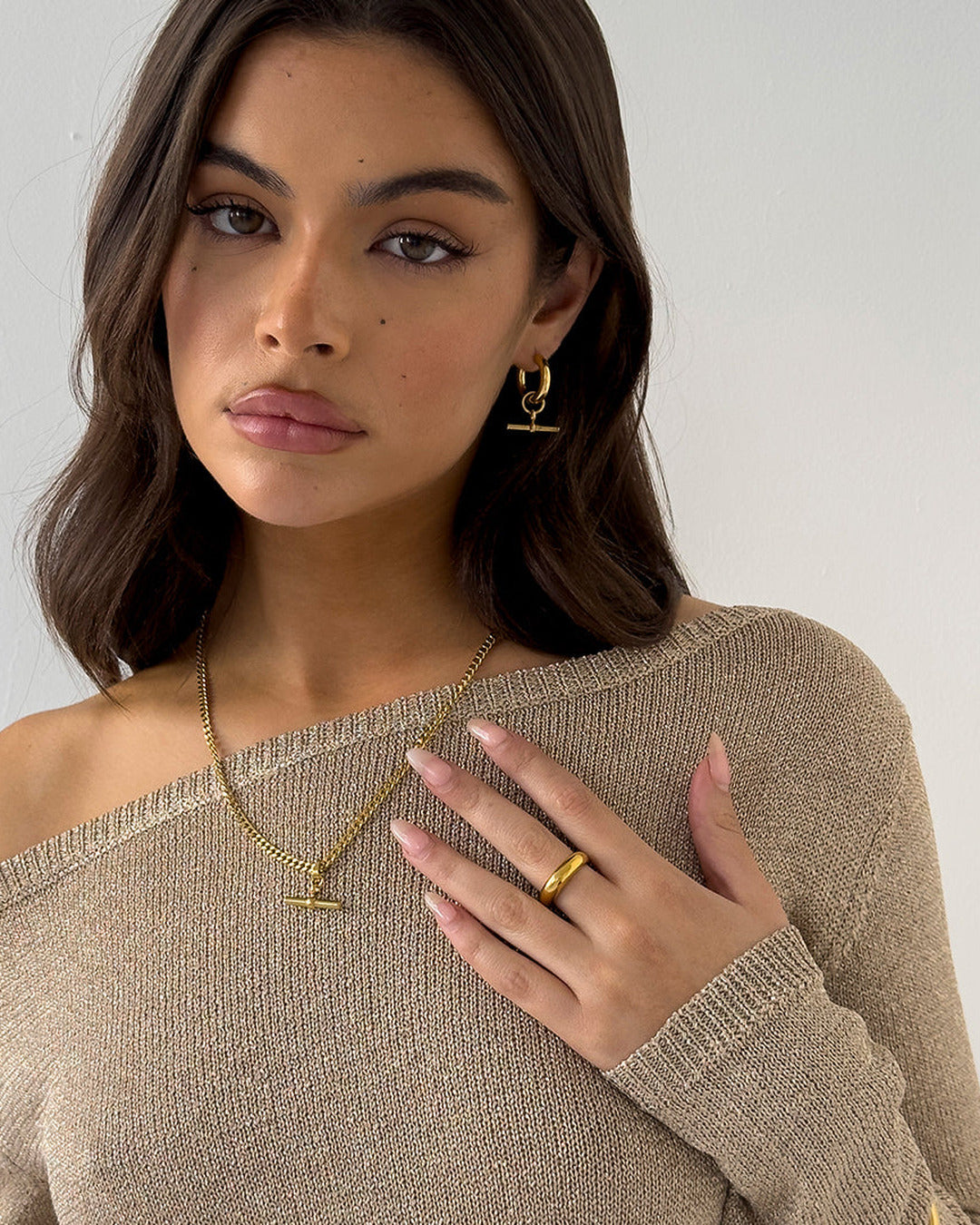 Curve Ring Gold