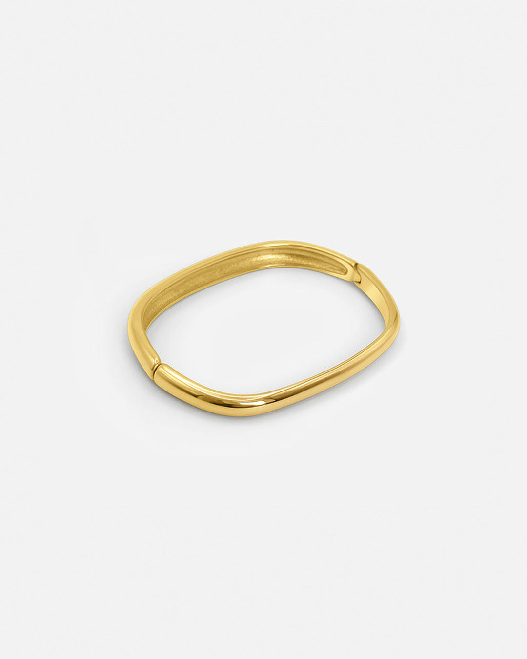 Rectangular Gold Bracelet
