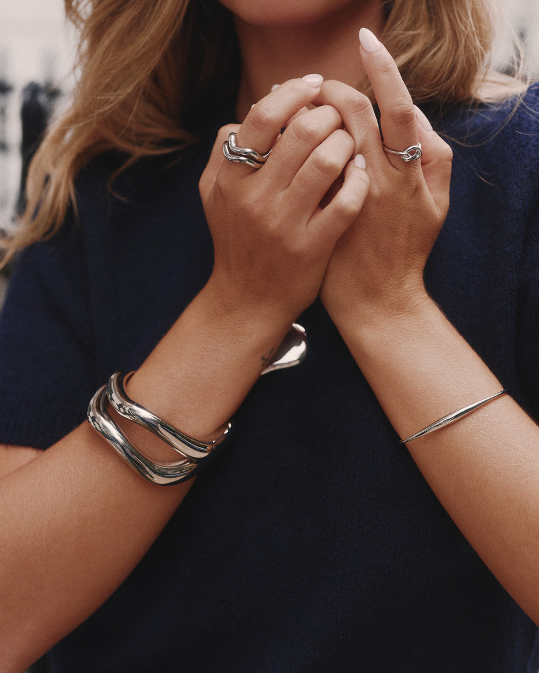 Wave Ring - Silver