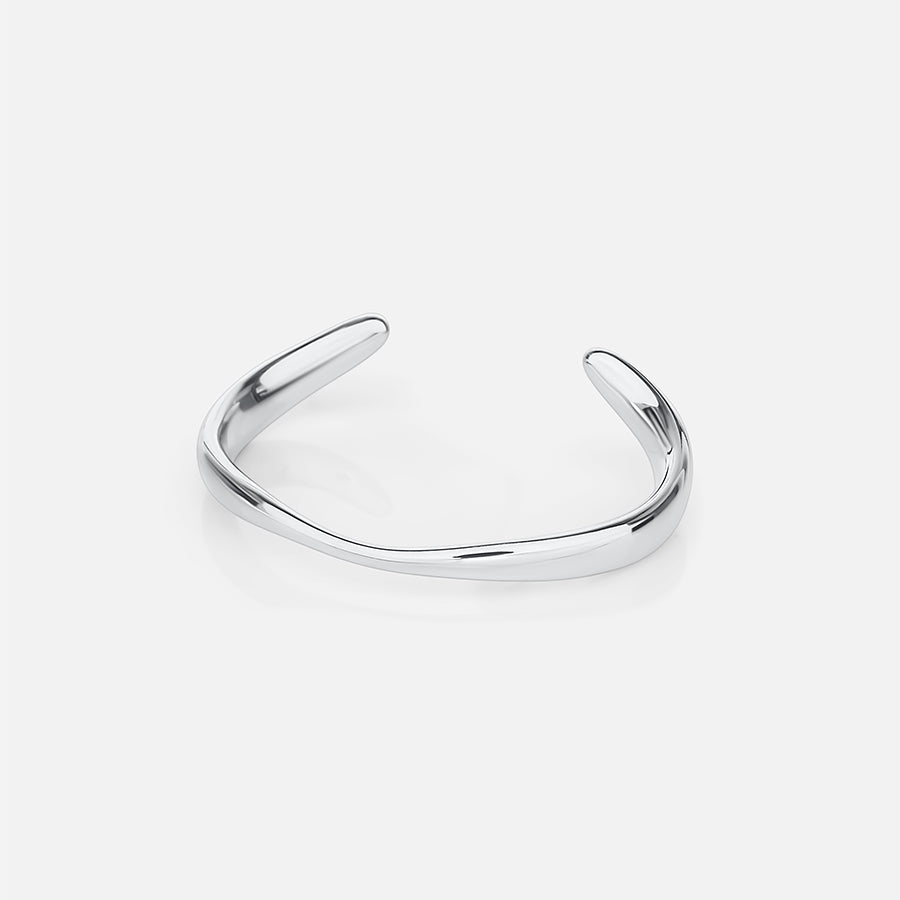 Contour Cuff Bracelet - Silver (Bundle)