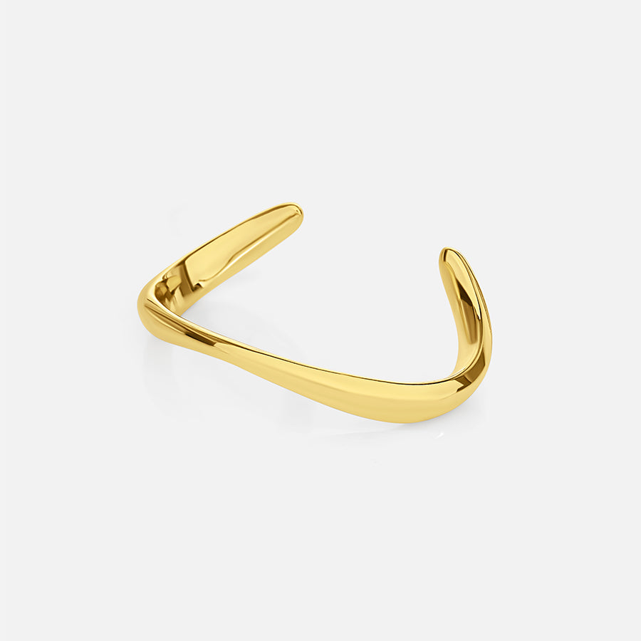 Contour Cuff Bracelet - Gold (Bundle)