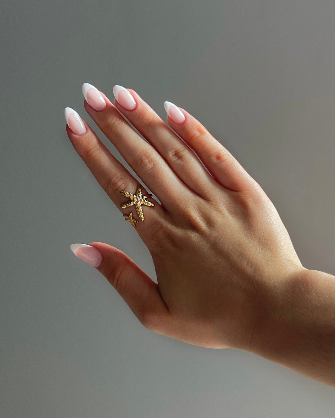 Adjustable Starfish Opening Ring