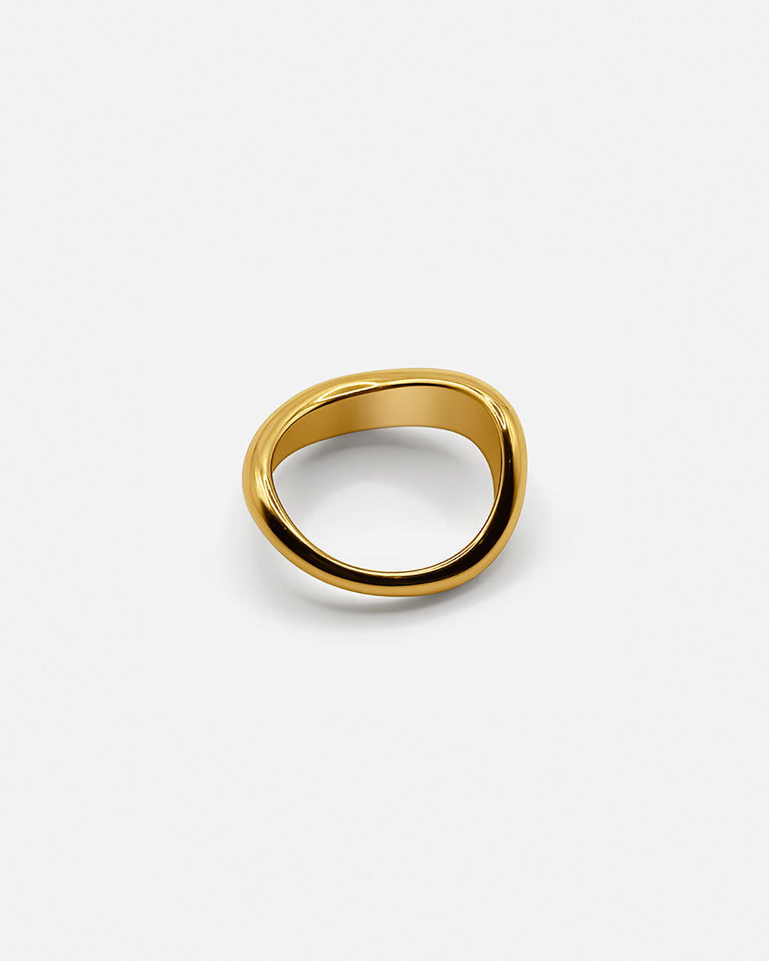 Curved Ring - Gold