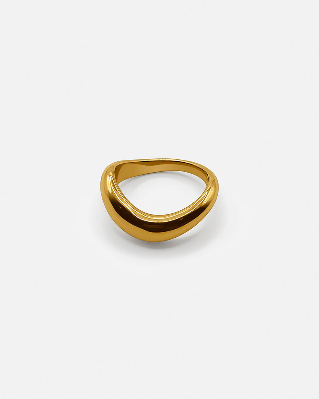 Curved Ring - Gold