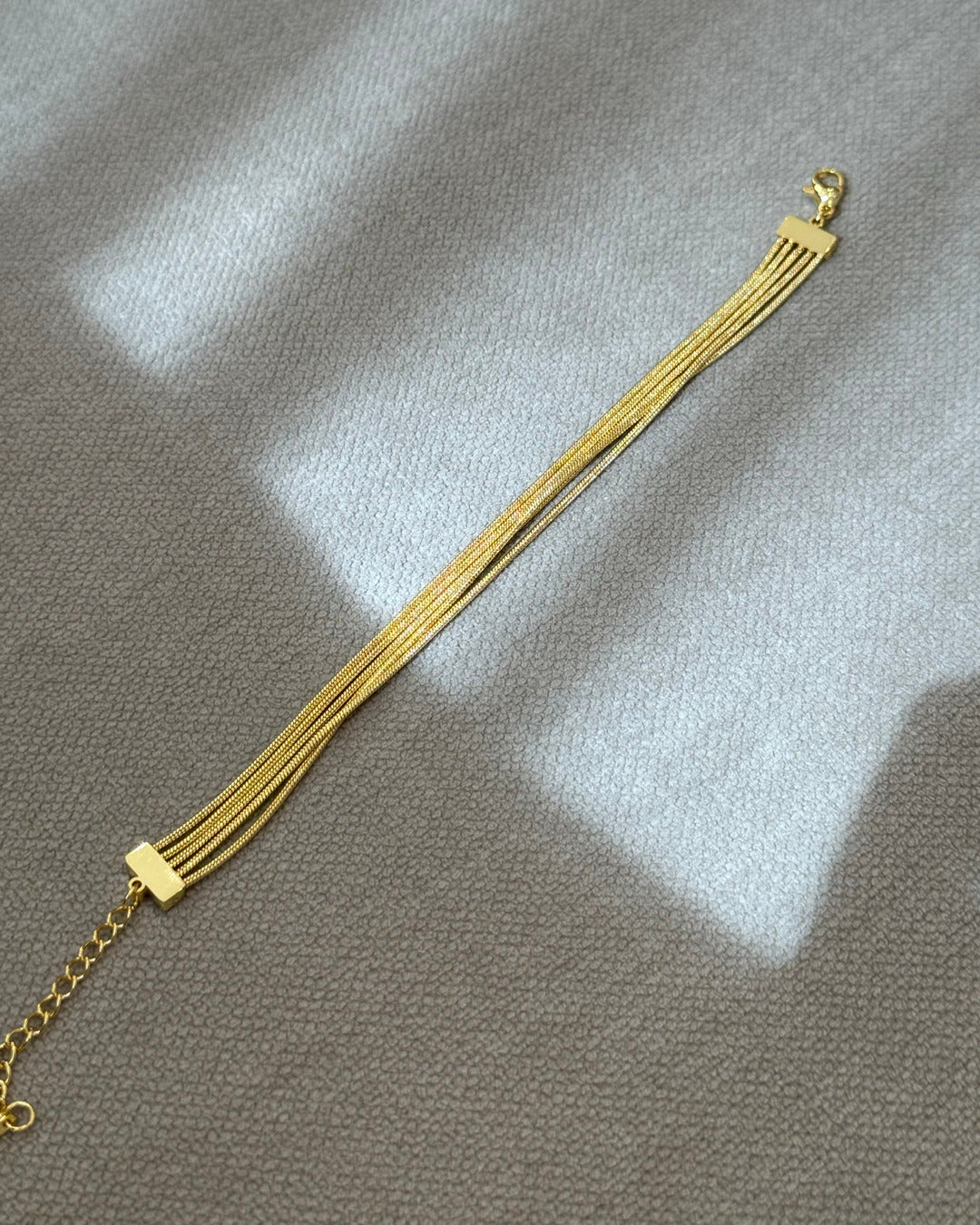 Gold Layered Bracelet Slim
