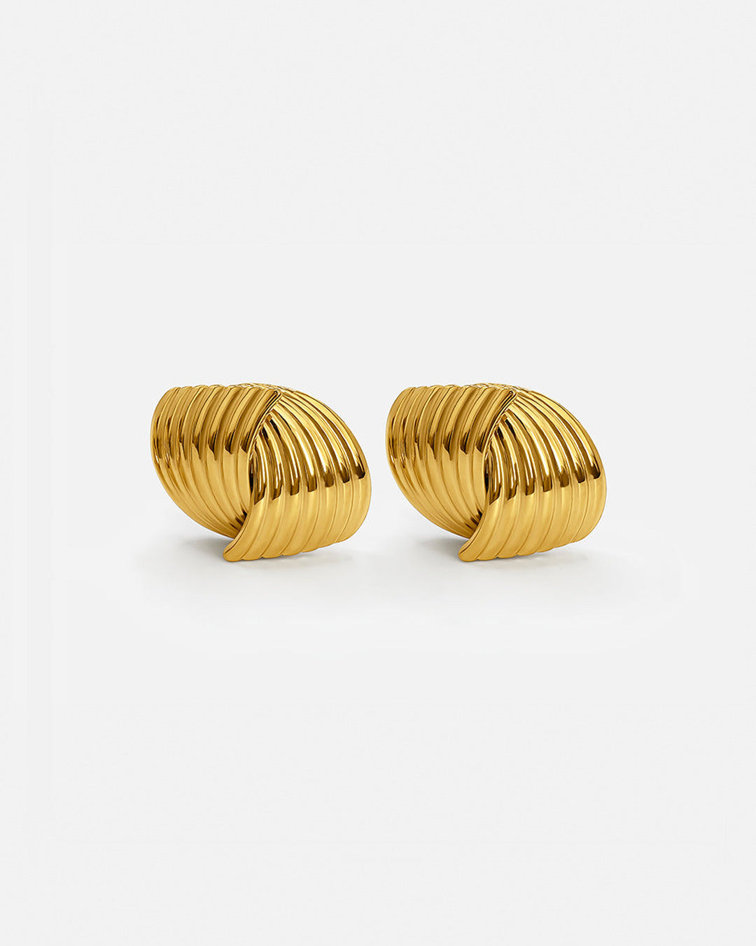 Twist Earrings - Gold