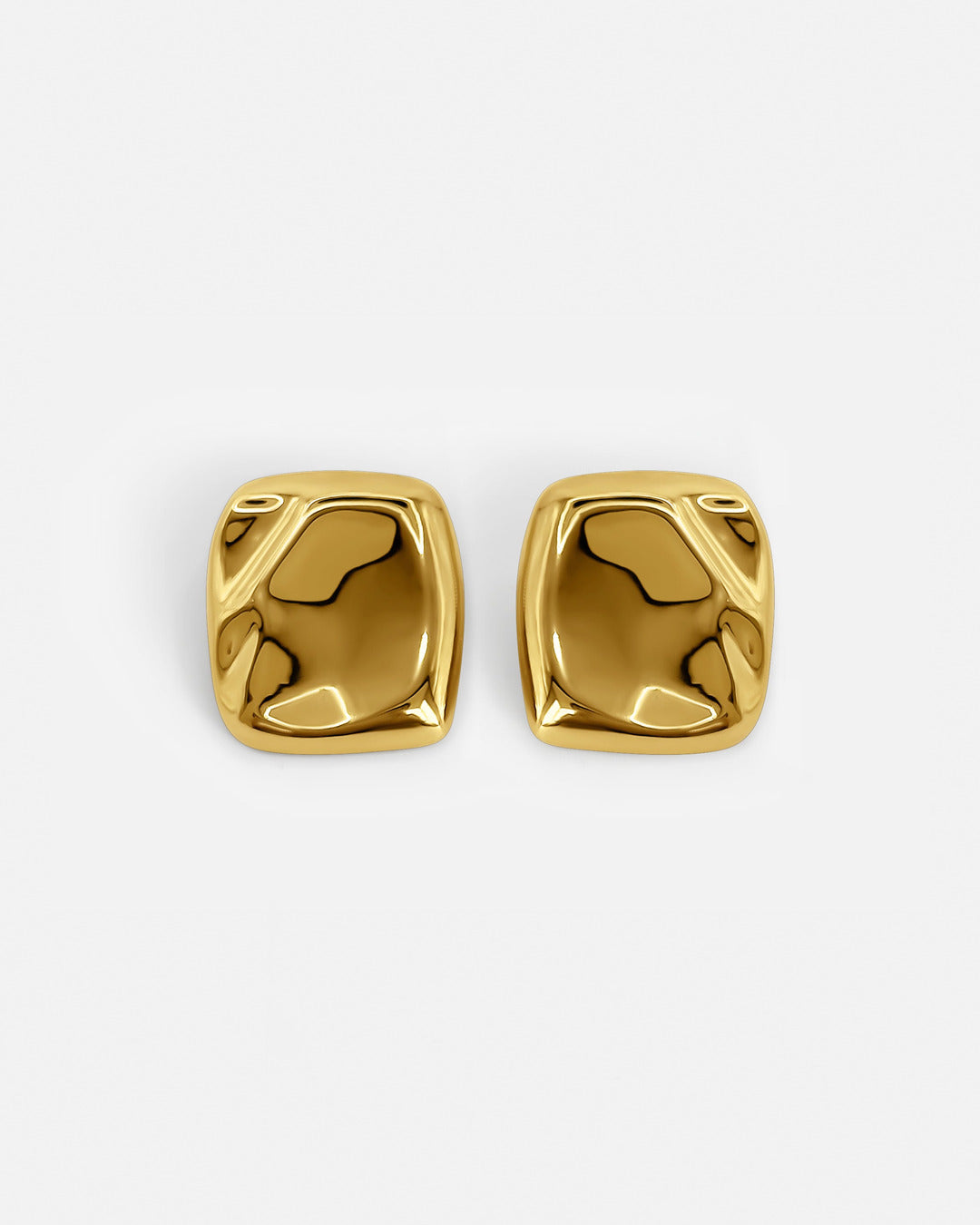 Molten Earring - Gold