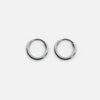 Everyday Mini Hoop - Silver (Bundle)