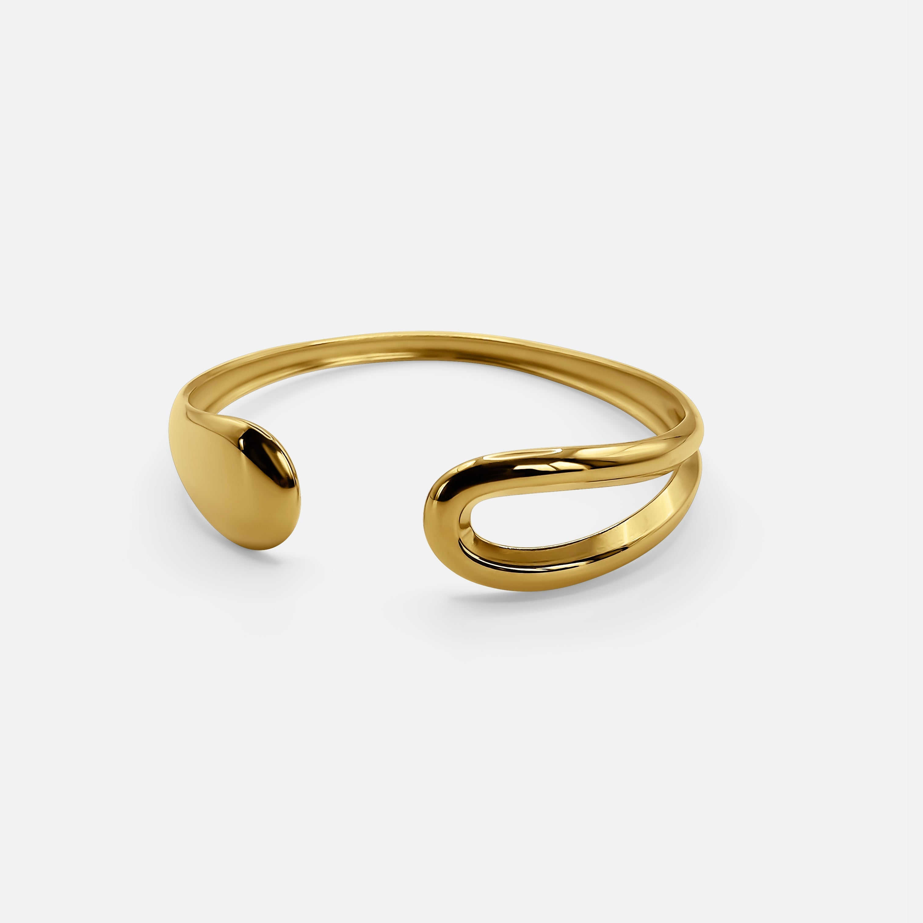 Sculptural Open Bangle (Bundle)